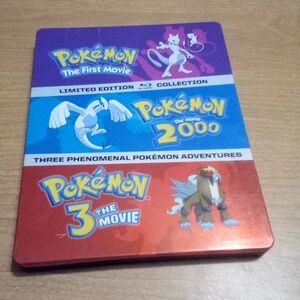 POKEMON THE FIRST MOVIE LIMITED EDITION & COLLECTION, POKEMON 2000, 3 THE MOVIE